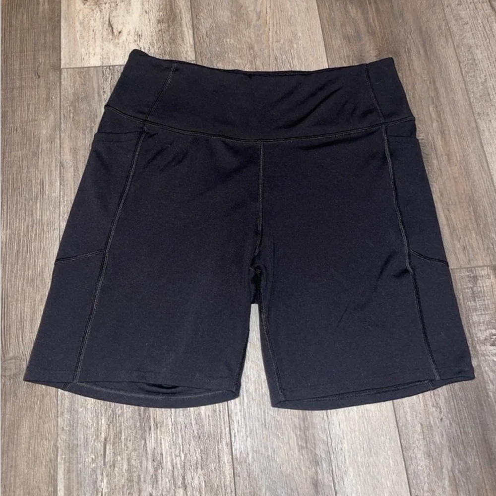 Victoria’s Secret Black Biker Shorts with Pockets